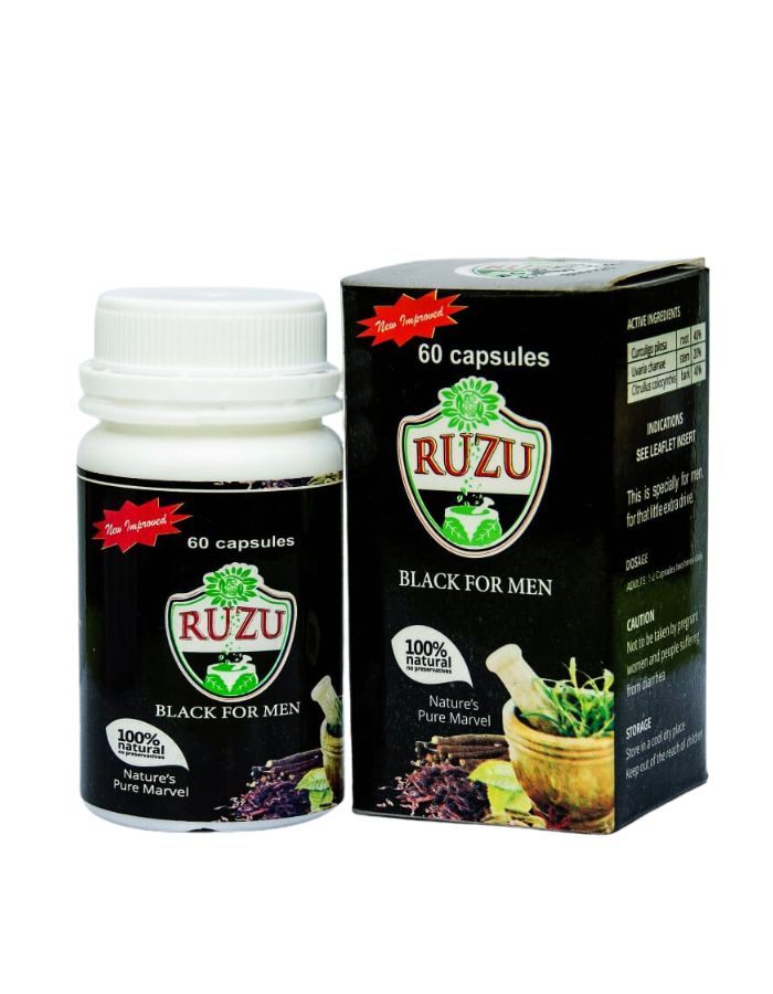 RUZU BLACK FOR MEN CAPSULE