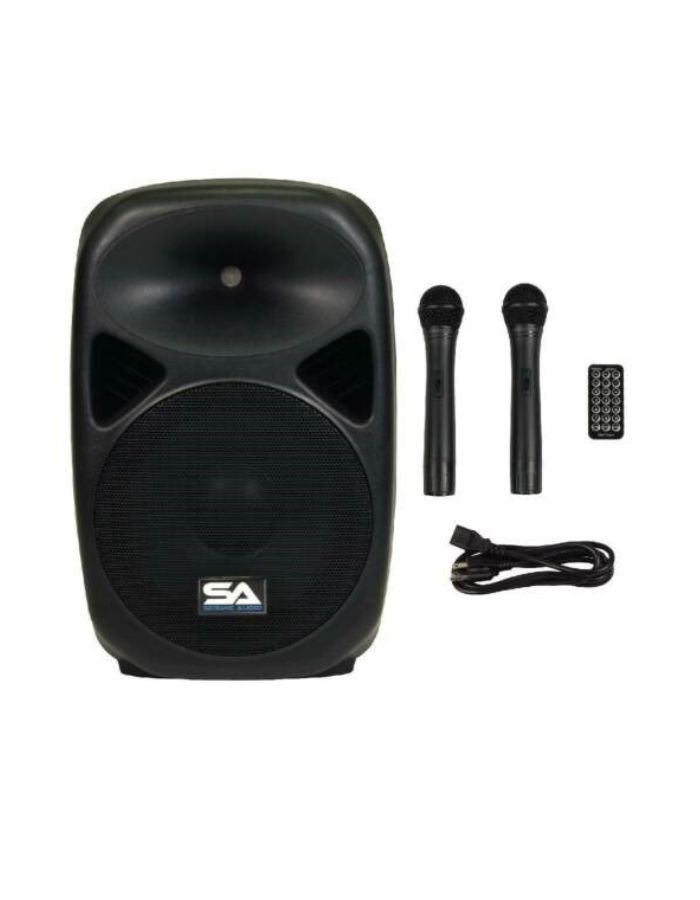 Sukam 12'' Rechargeable Speaker with Two Microphones