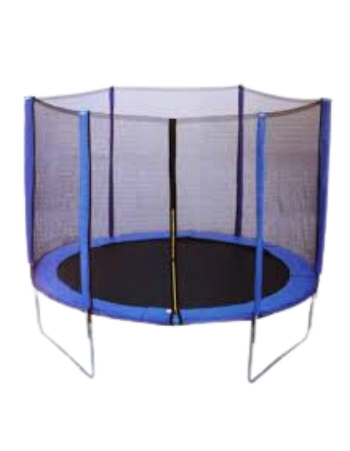 Trampoline with safety net 8ft